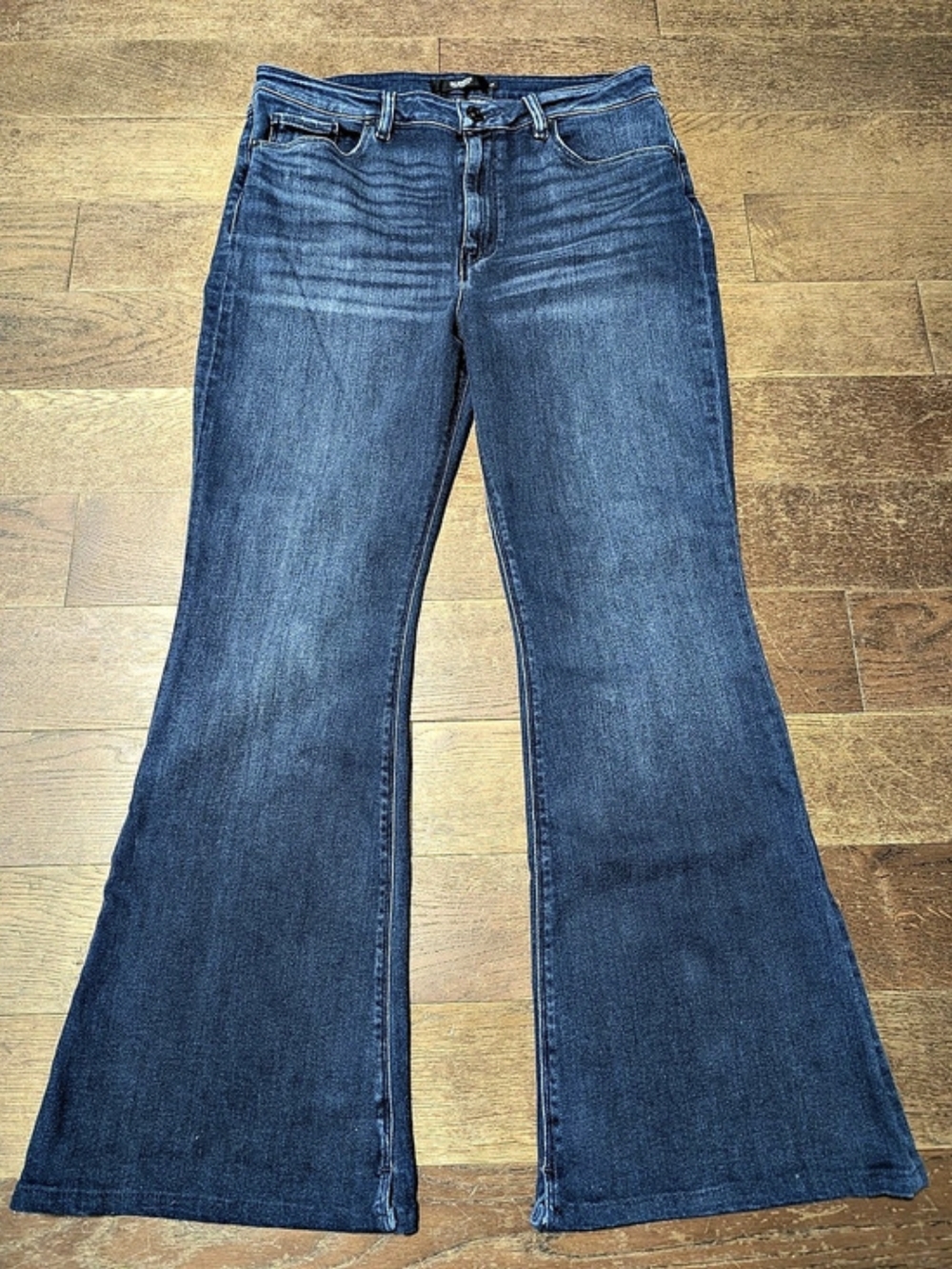Hudson Holly Blue Flare Jeans